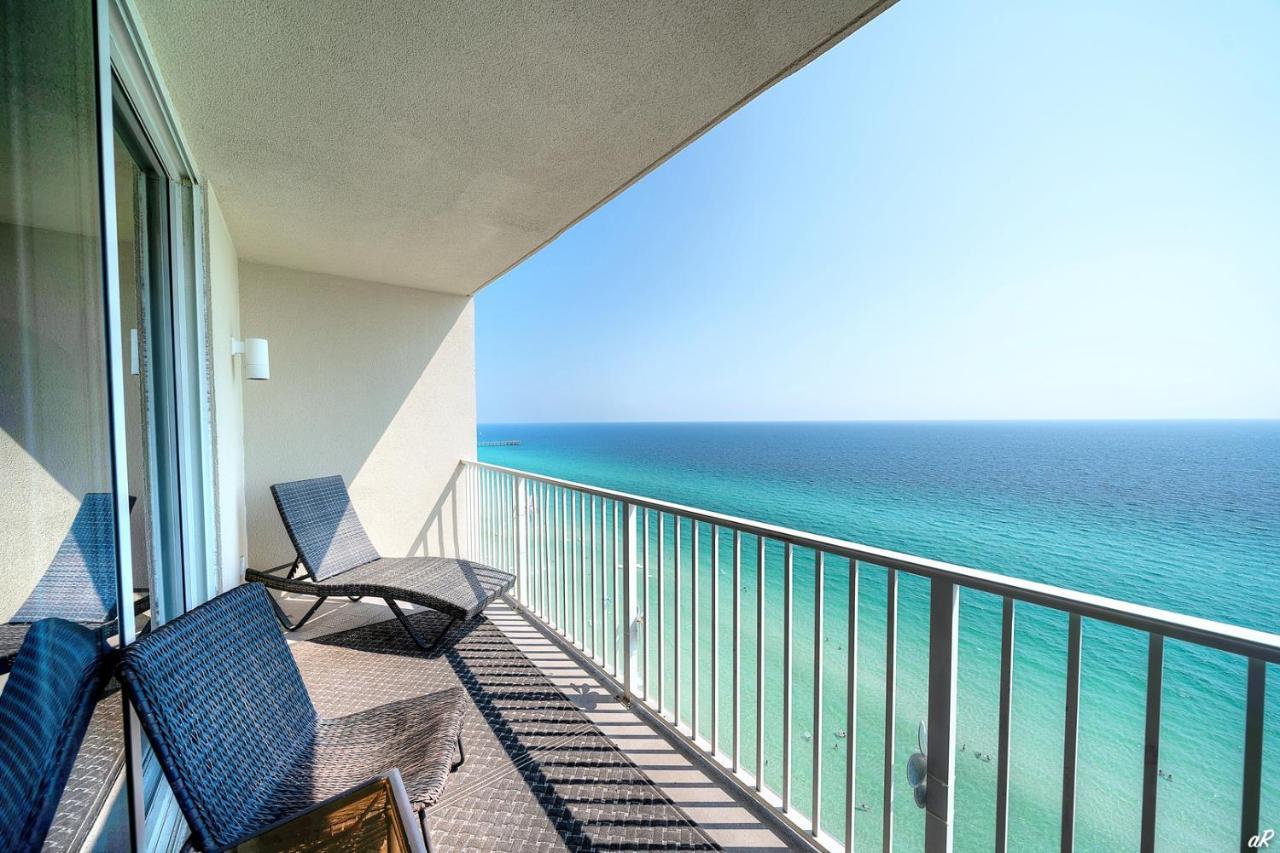 Amazing Sunset Oceanfront Condo Panama City Beach Bagian luar foto